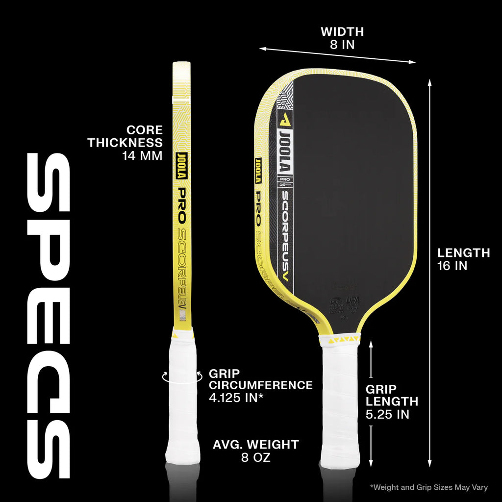 JOOLA  Scorpeus Pro V - Anna Bright Pickleball Paddles