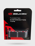 SELKIRK Sport Tungsten Tape - Four 8" Strips of 0.1 oz Tape